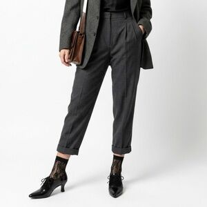 Vintage Nickels Black Oxford Heels – Patent & Suede Wingtip – Size 8.5M